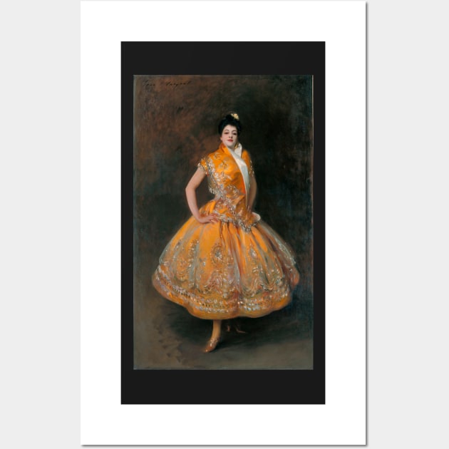 The Carmencita - John Singer Sargent Wall Art by themasters